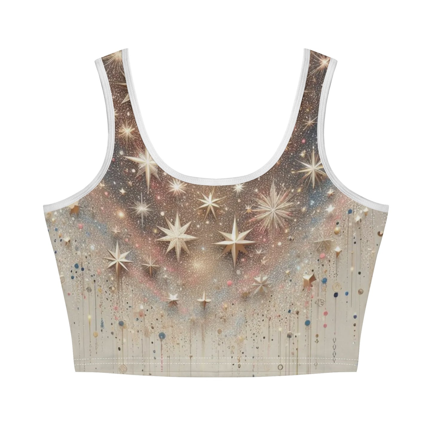 Mia for Her  Casual Stretch Crop Top for Summer