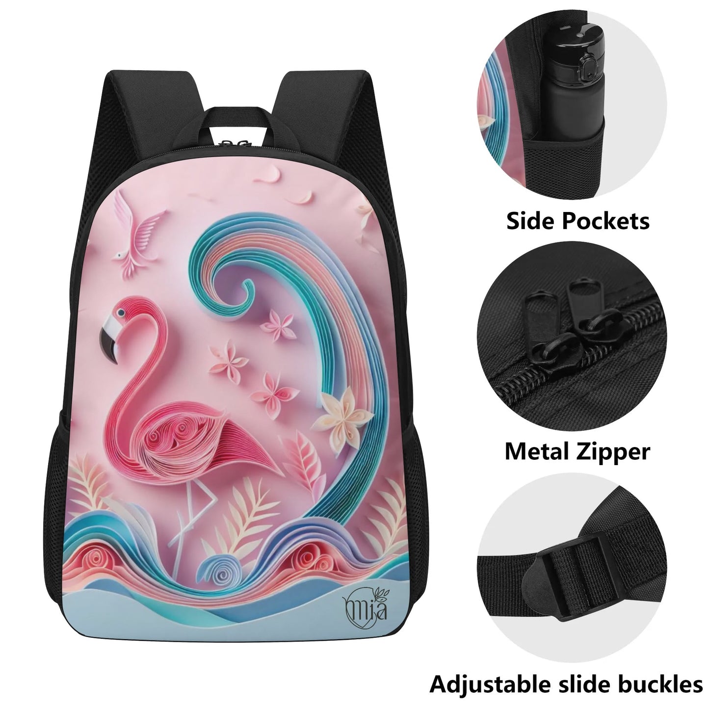 17 Inch School Backpack by Mia