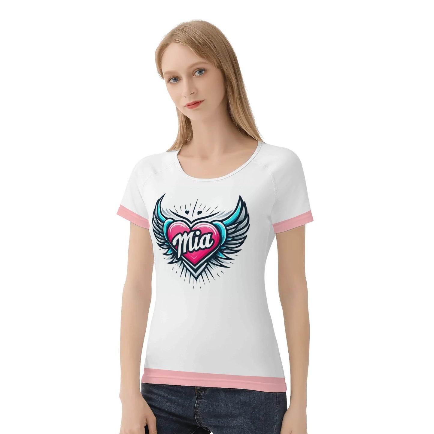 Mia Womens Stretchy T-Shirt