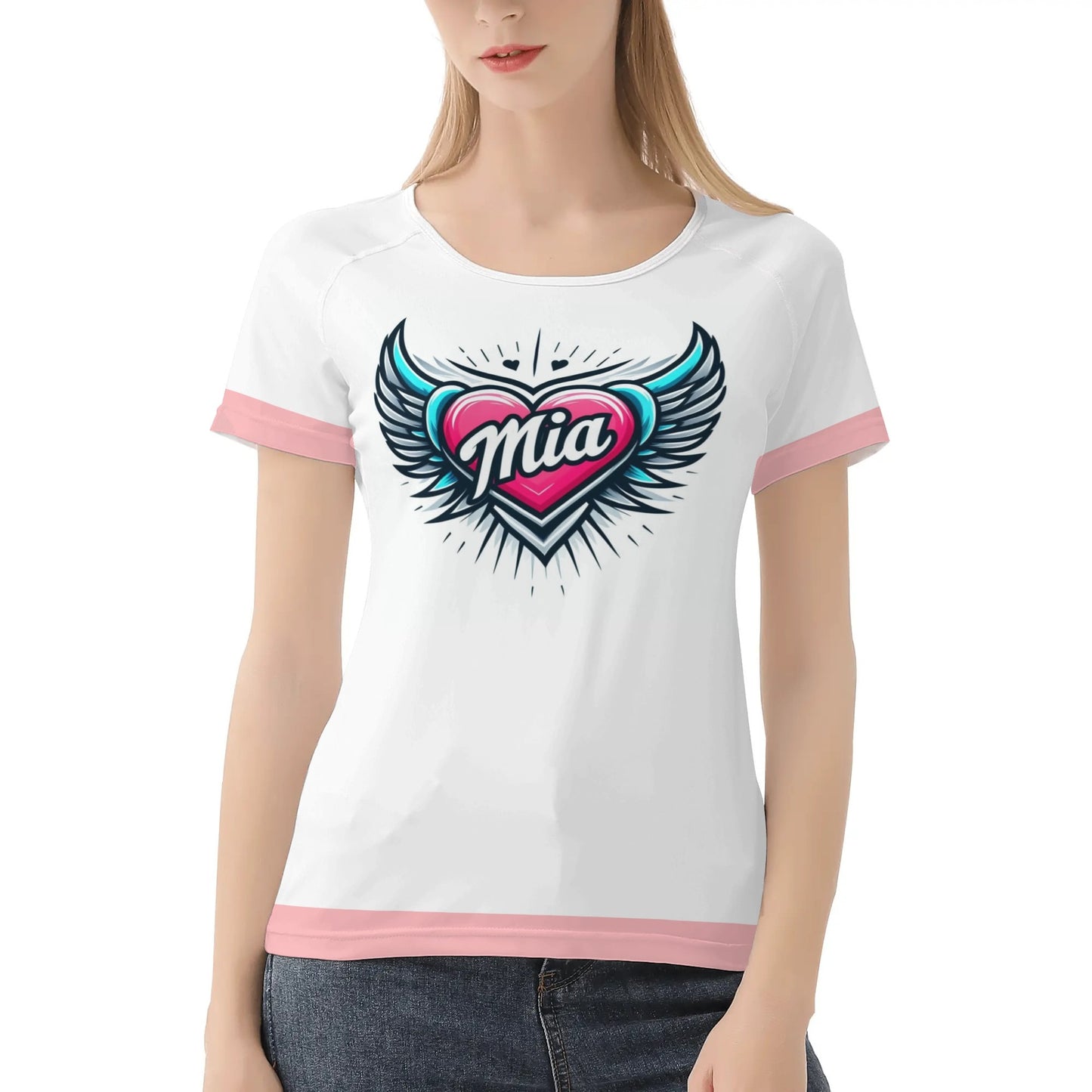 Mia Womens Stretchy T-Shirt