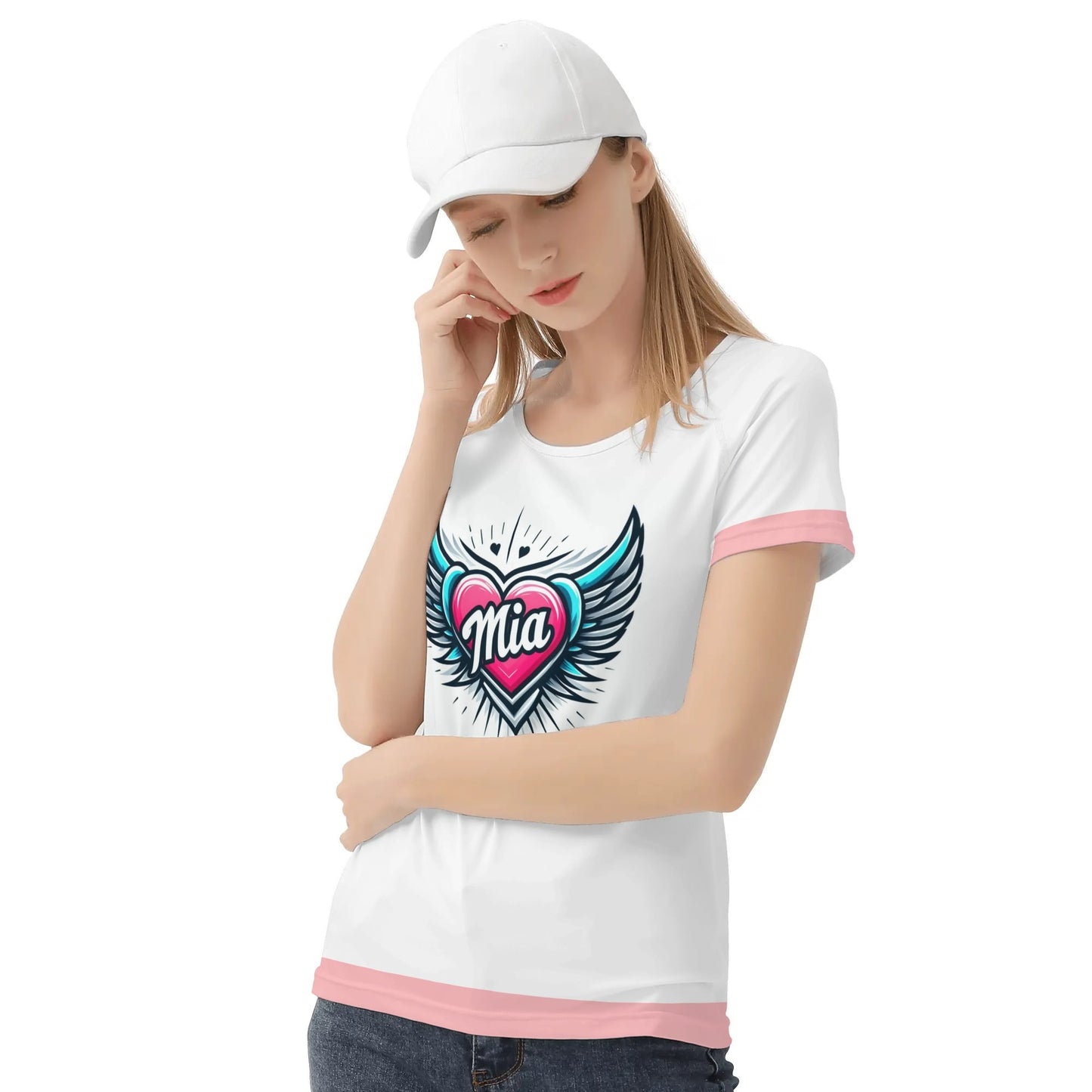 Mia Womens Stretchy T-Shirt