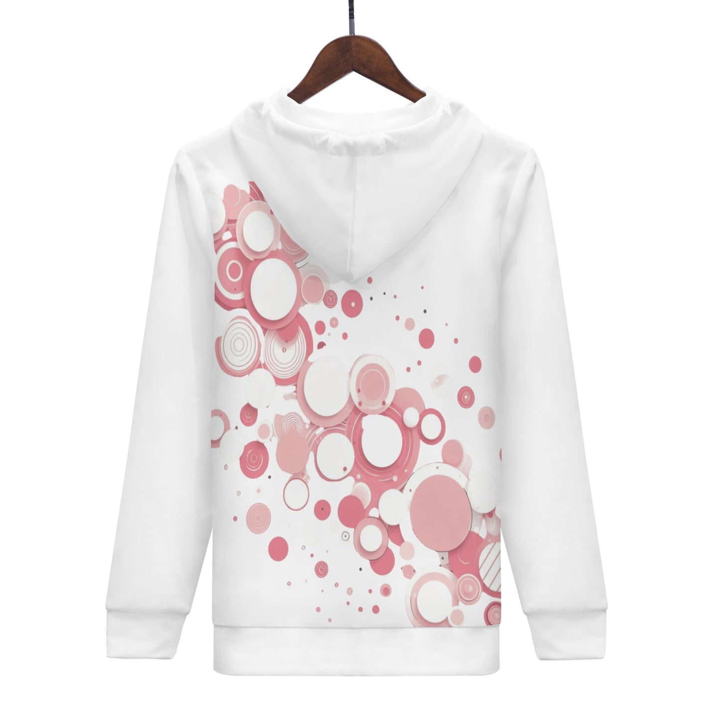 Unisex Classic Zip Up Hoodie Warm Jacket by Mia