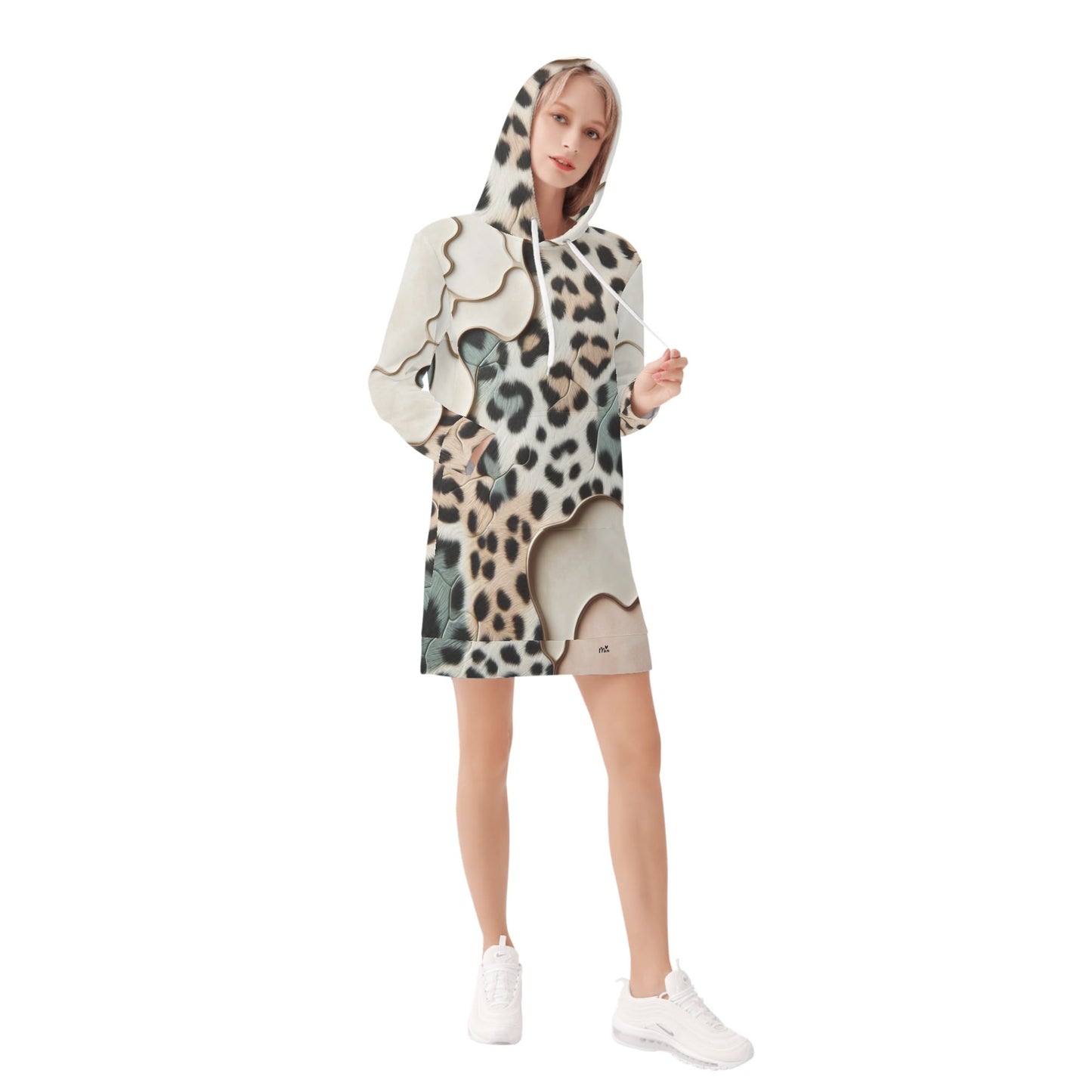 Womens Pullover Hoodie Dress by Mia