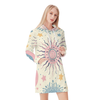 Womens Pullover Hoodie Dress by Mia