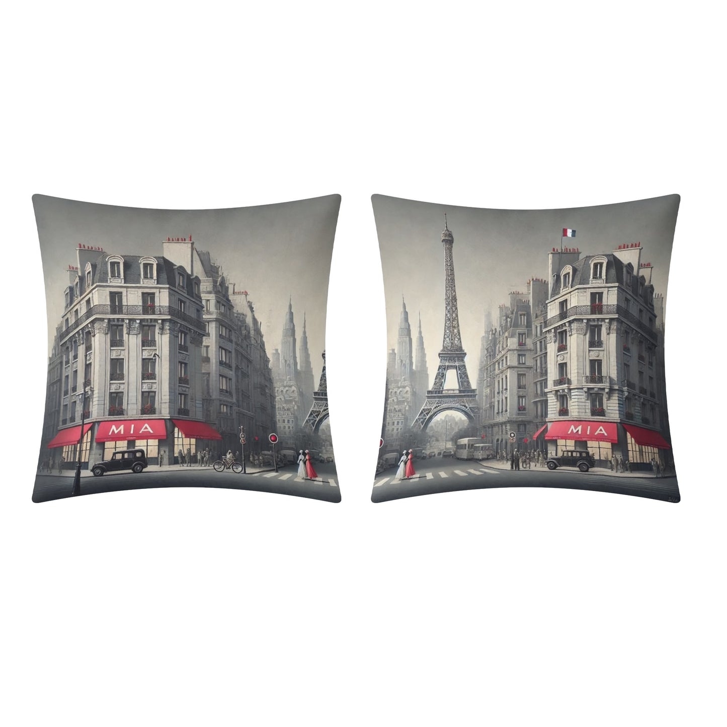 Mias Double Sided Pillow Covers