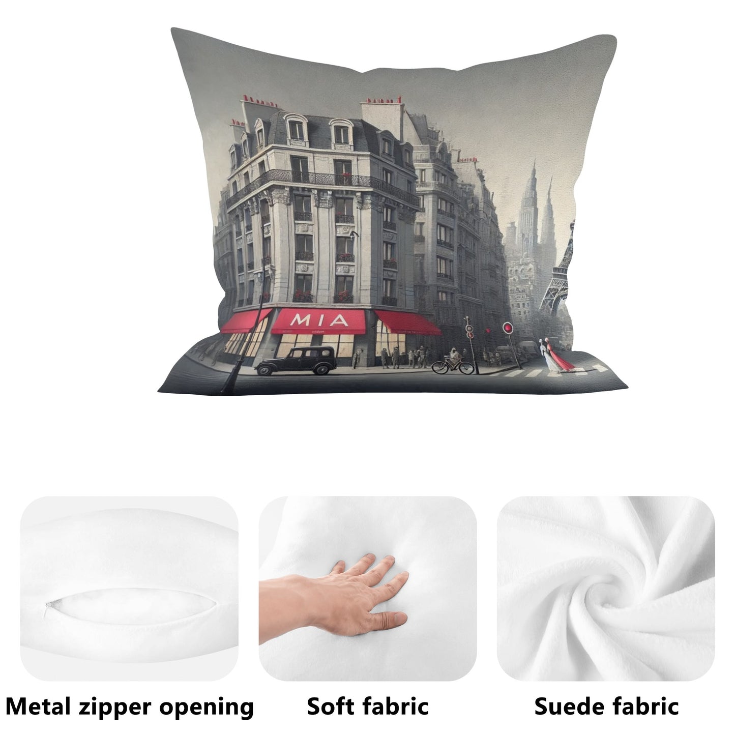 Mias Double Sided Pillow Covers