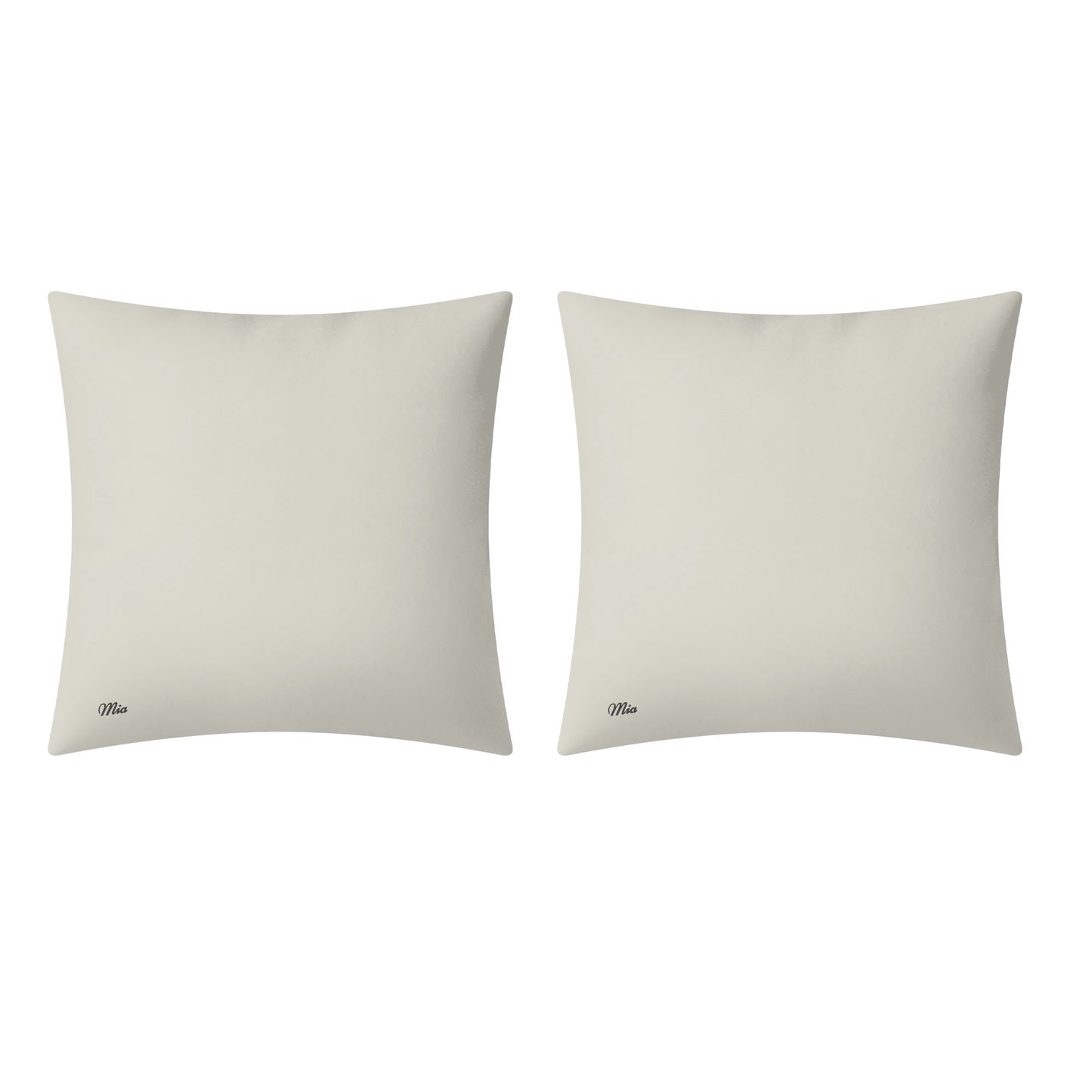 Mias Double Sided Pillow Covers