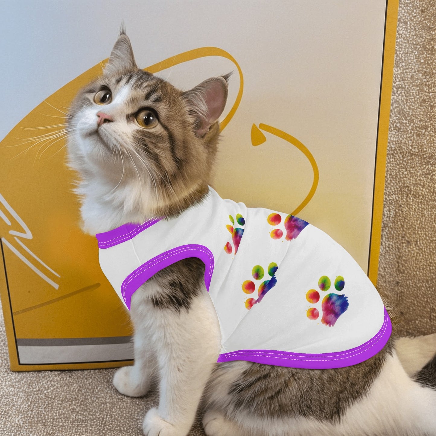 Mia Collection Pet Shirt - Stylish & Comfortable for Small, Medium Dogs & Cats