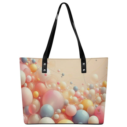 Mia Women PU Leather Tote Bag