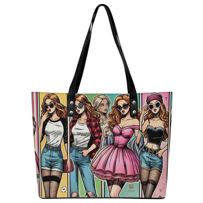 Mia Women PU Leather Tote Bag