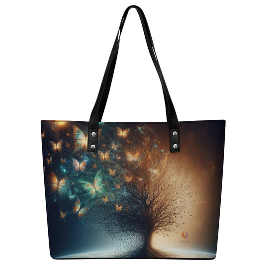 Mia Women PU Leather Tote Bag