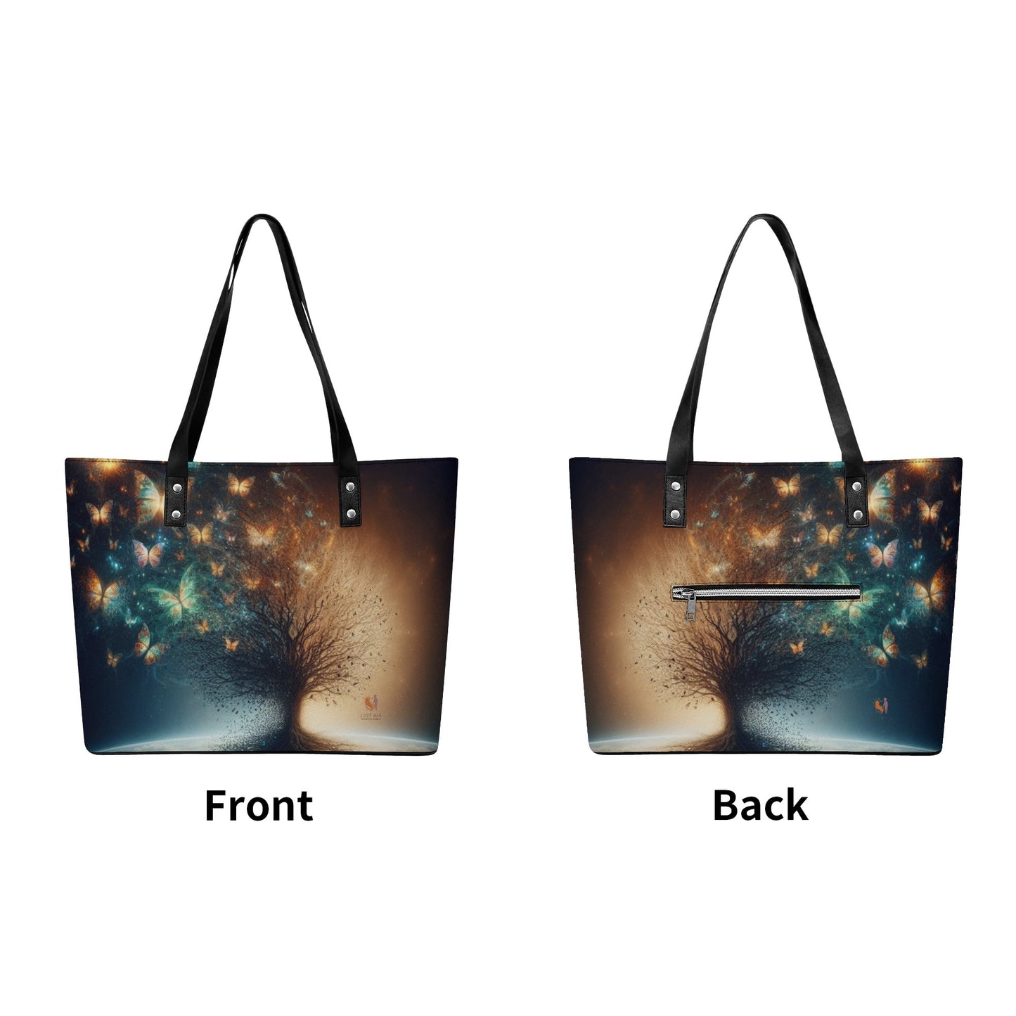 Mia Women PU Leather Tote Bag