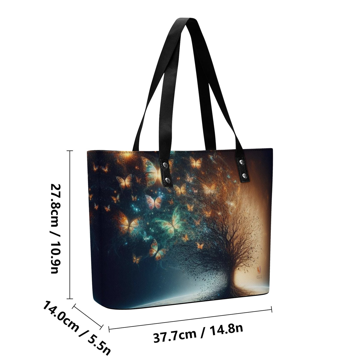 Mia Women PU Leather Tote Bag