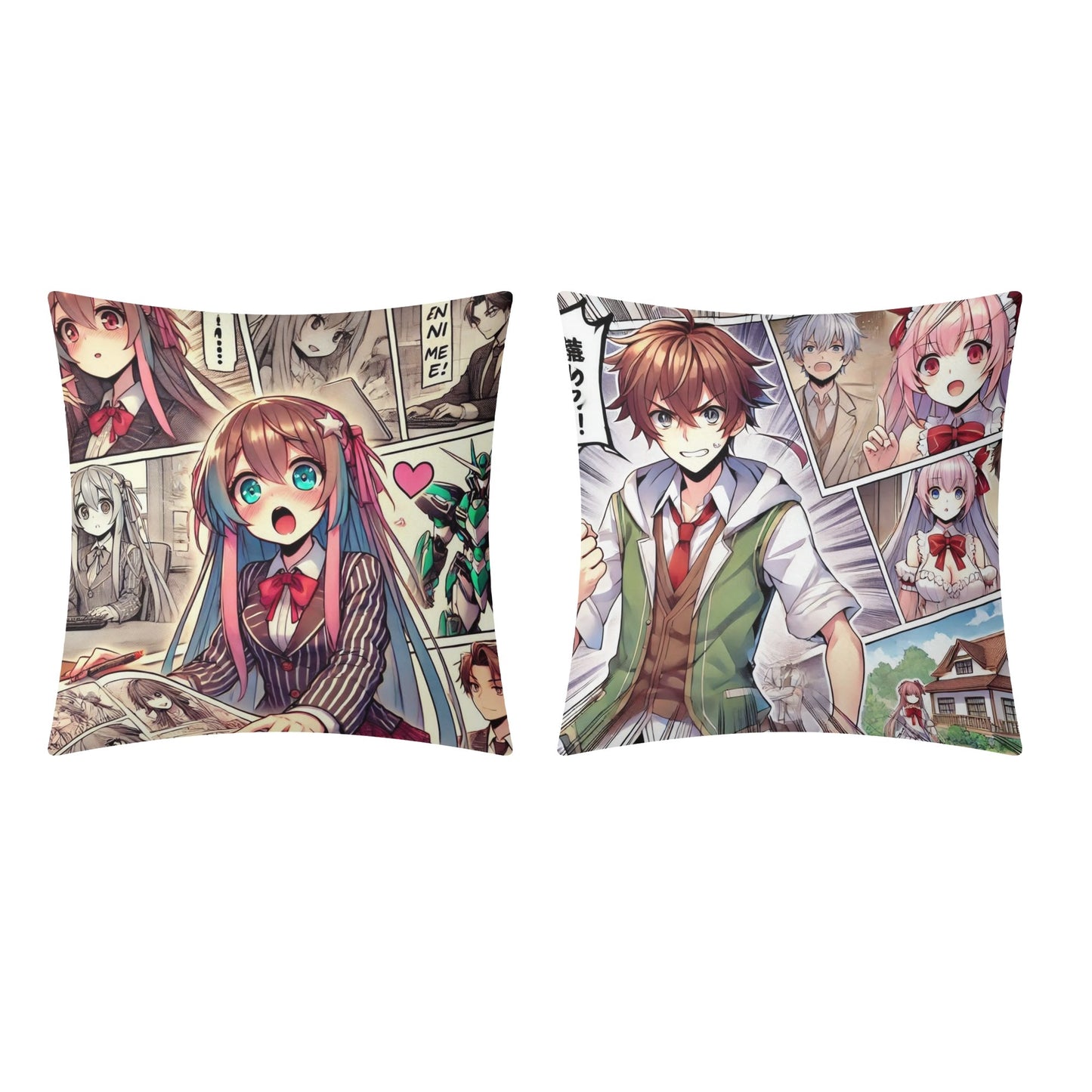 Mias Double Sided Pillow Covers