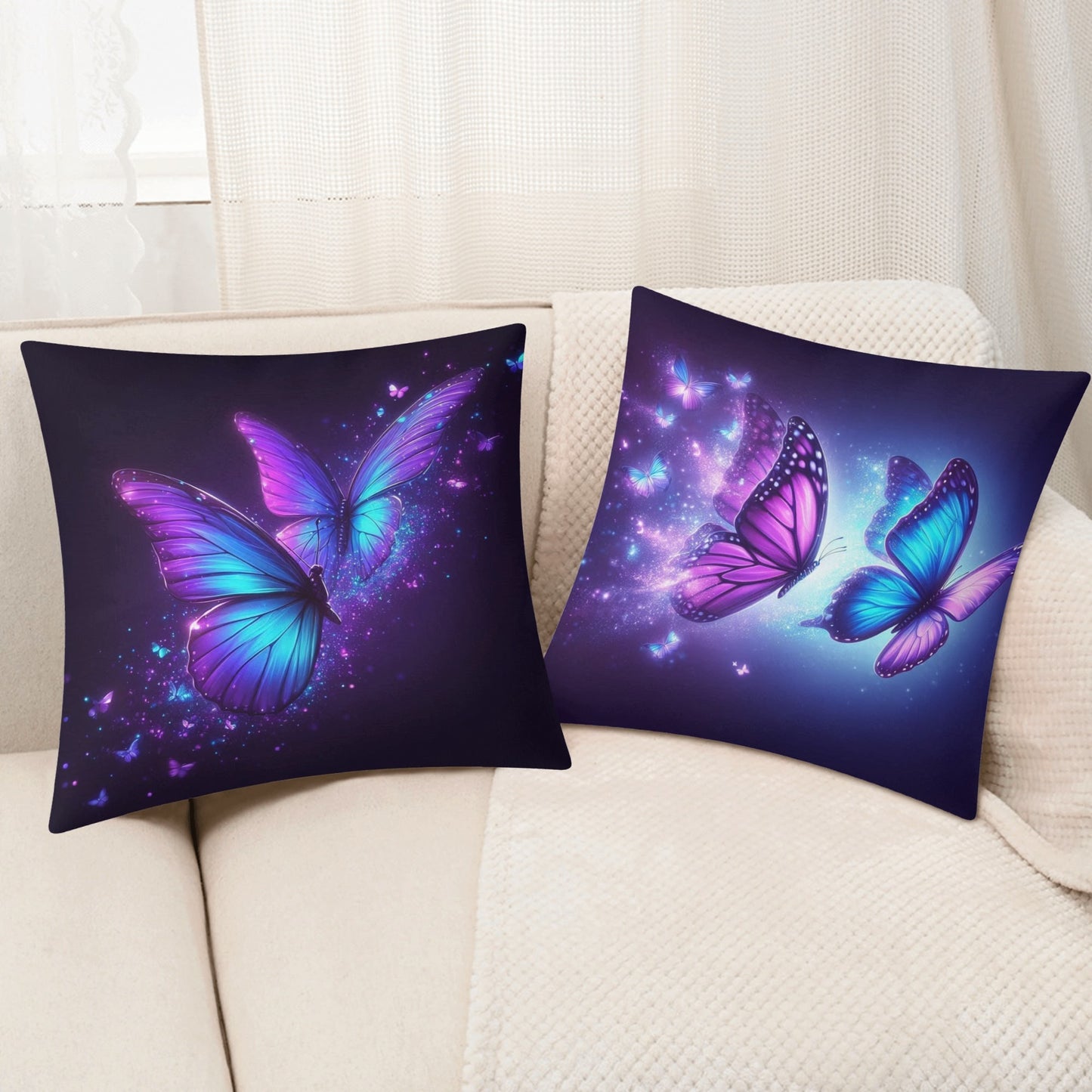 Mias Double Sided Pillow Covers
