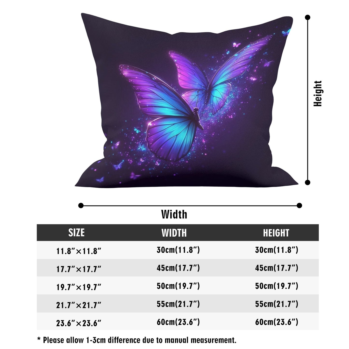 Mias Double Sided Pillow Covers