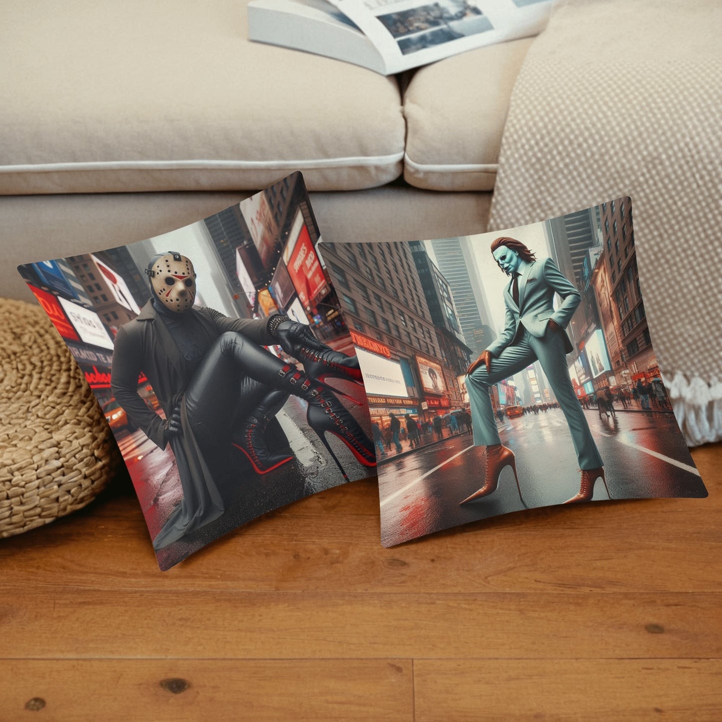 Mias Double Sided Pillow Covers