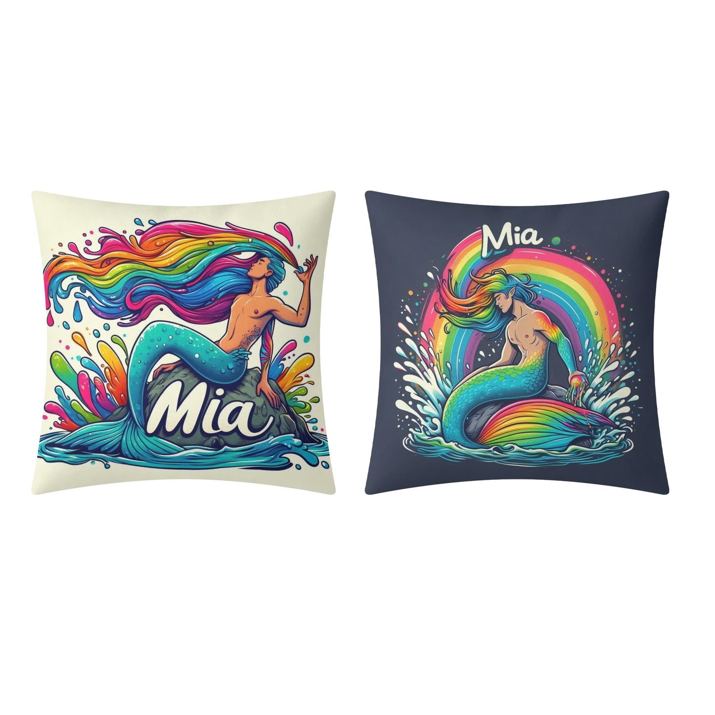 Mias Double Sided Pillow Covers