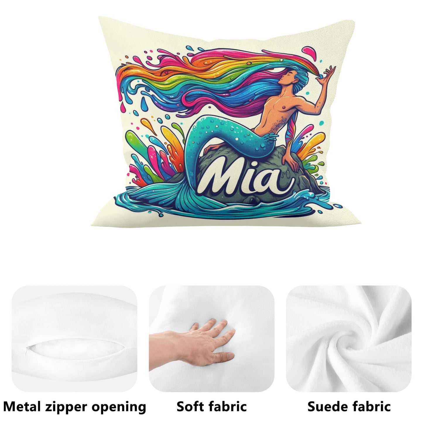 Mias Double Sided Pillow Covers