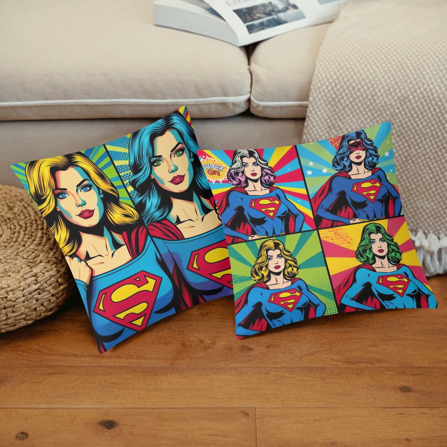 Mias Double Sided Pillow Covers