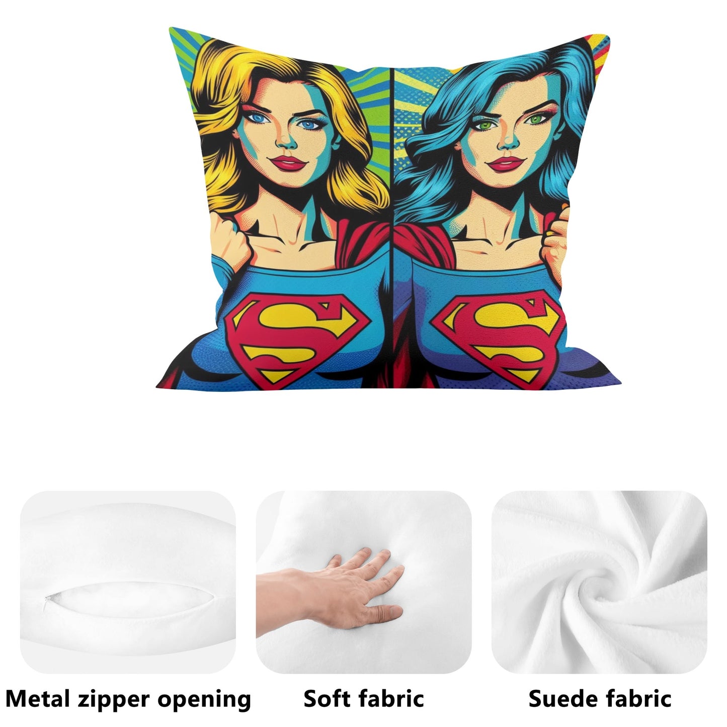 Mias Double Sided Pillow Covers