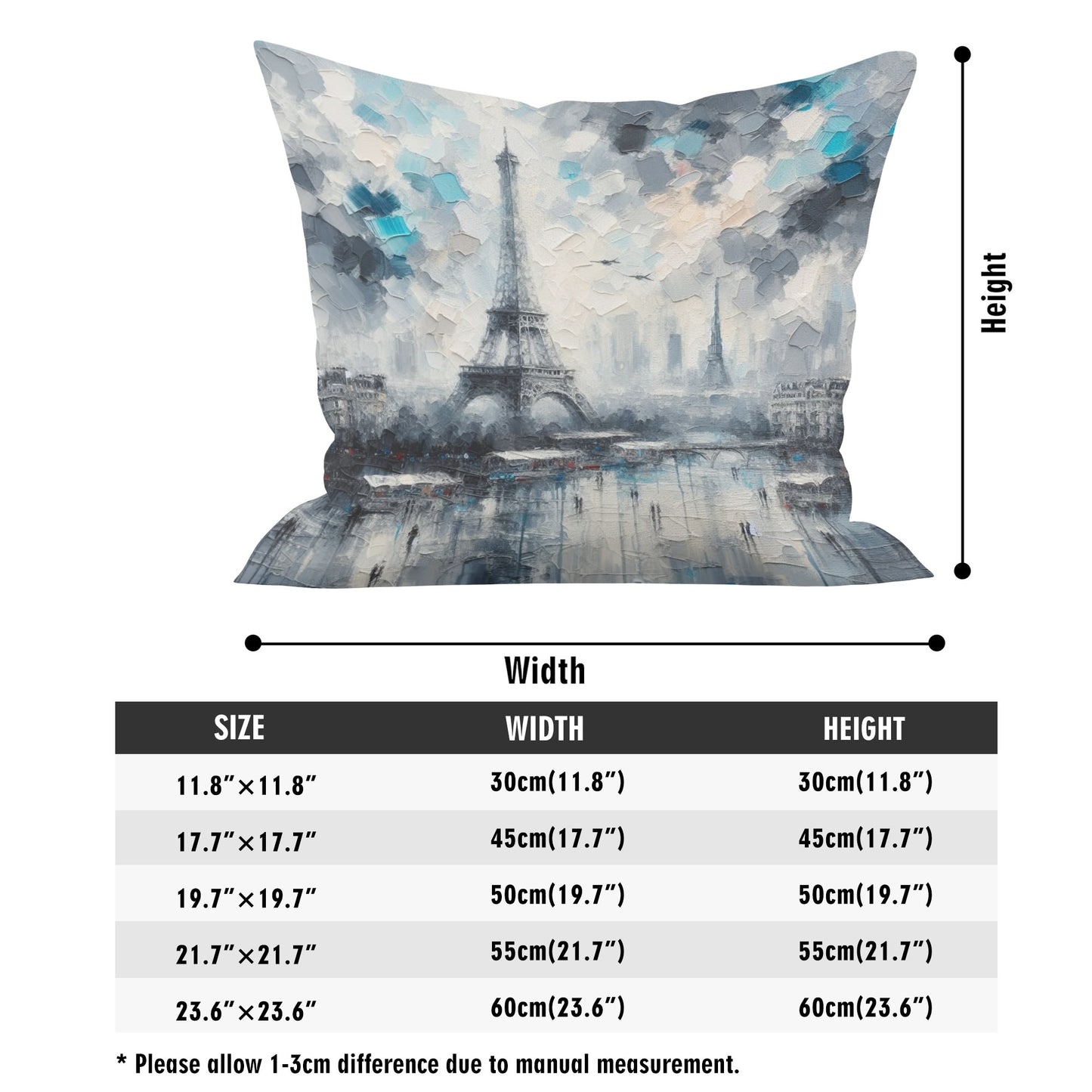 Mias Double Sided Pillow Covers