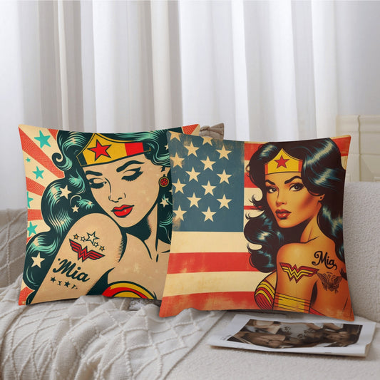 Mias Double Sided Pillow Covers