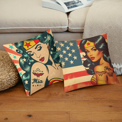 Mias Double Sided Pillow Covers
