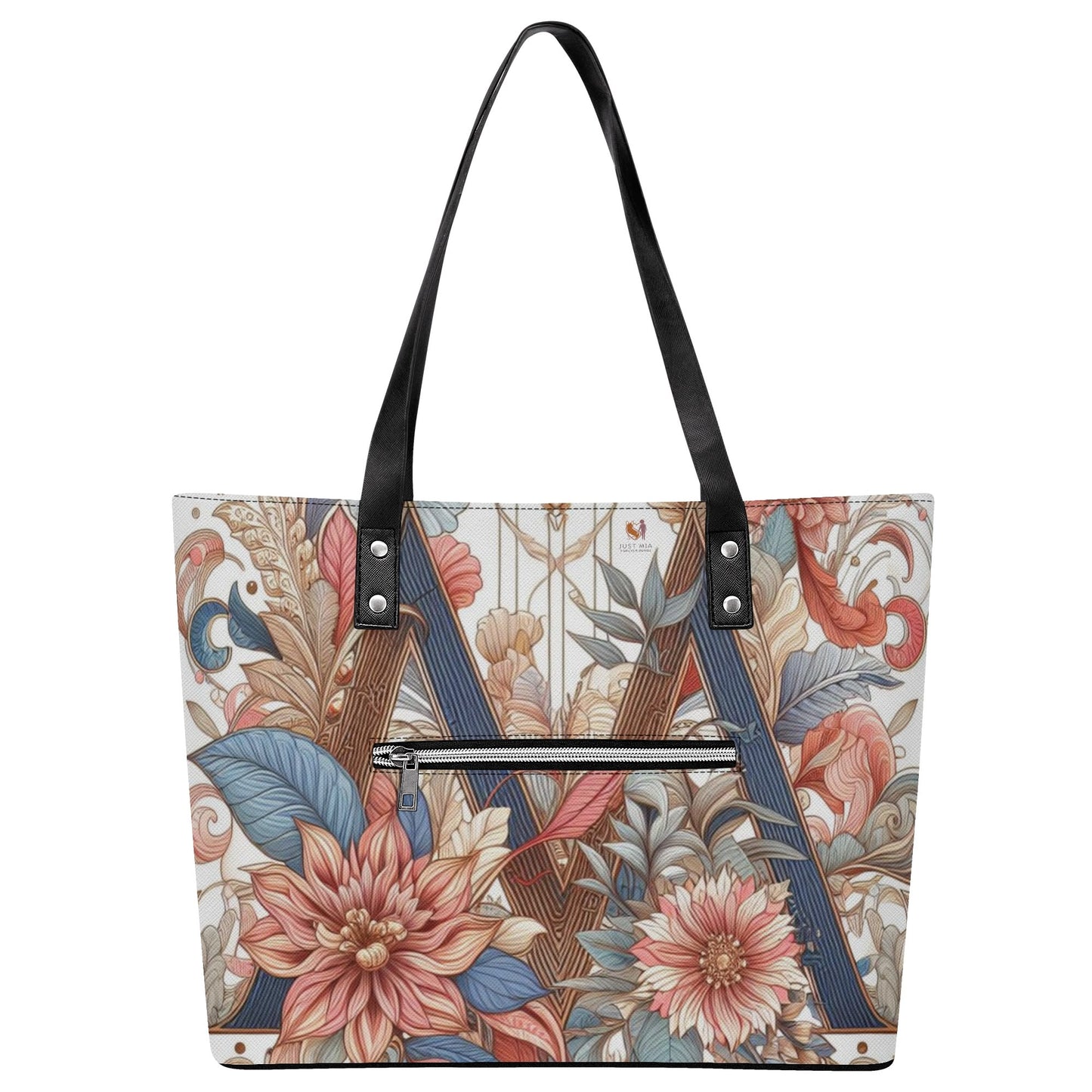 Mia Women PU Leather Tote Bag