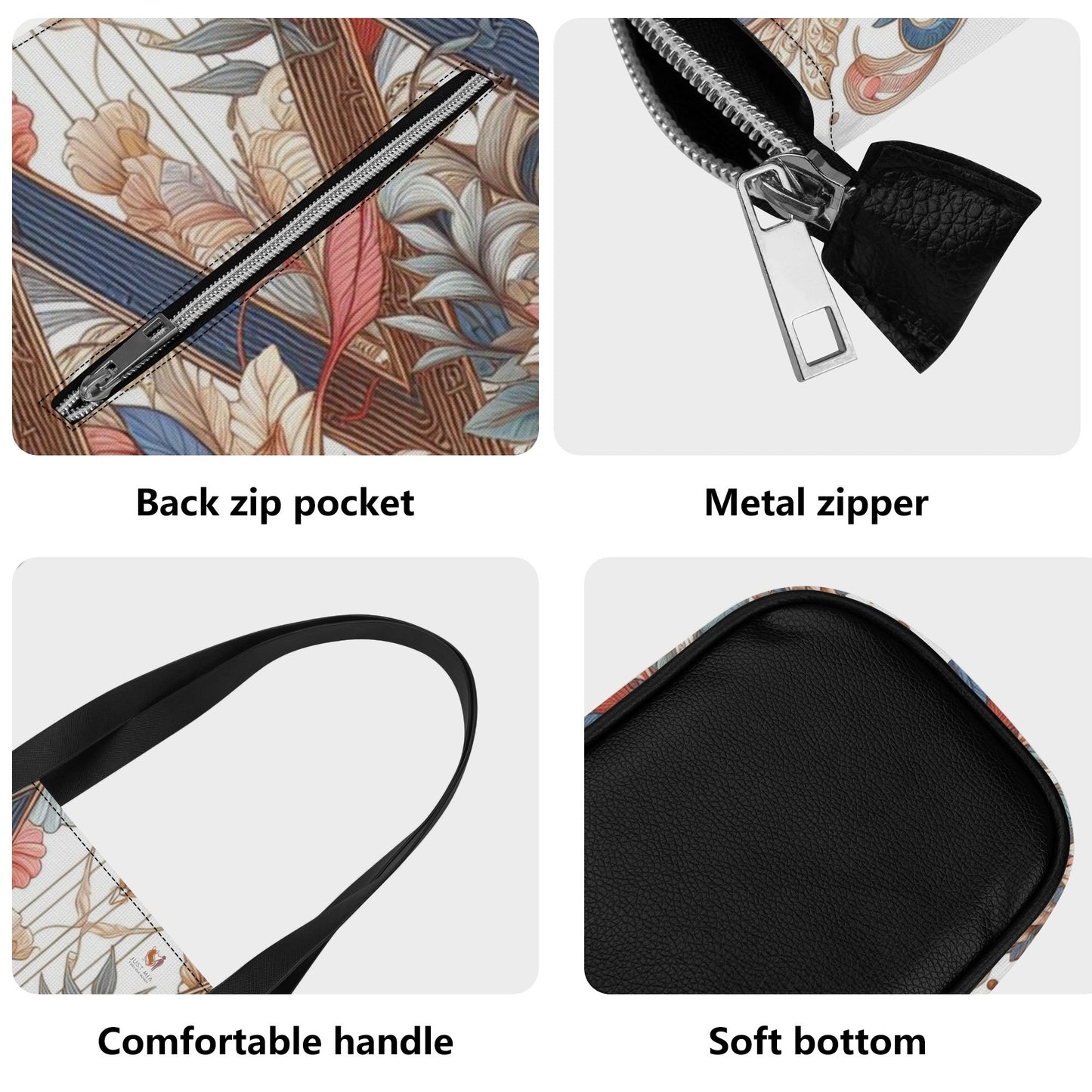 Mia Women PU Leather Tote Bag