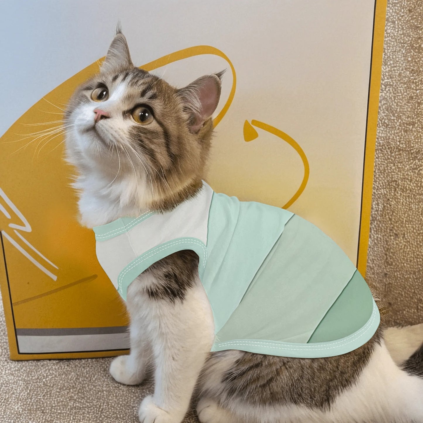 Mia Collection Pet Shirt - Stylish & Comfortable for Small, Medium Dogs & Cats