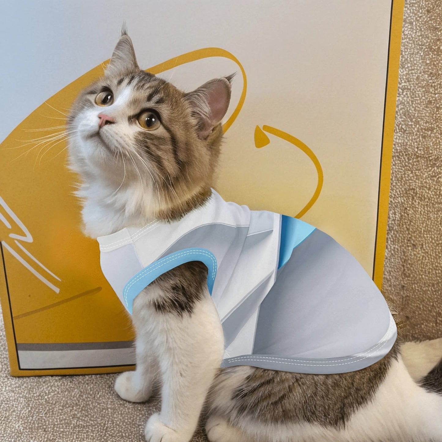 Mia Collection Pet Shirt - Stylish & Comfortable for Small, Medium Dogs & Cats