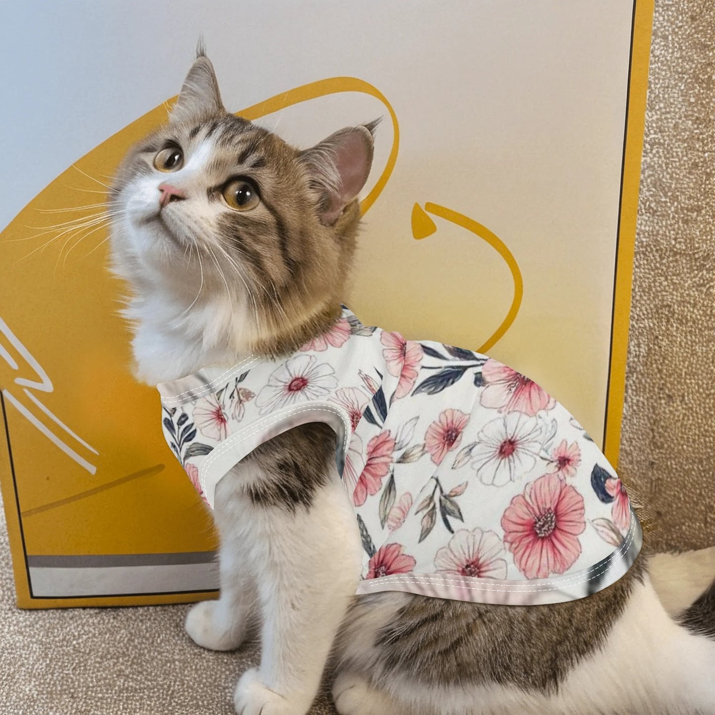 Mia Collection Pet Shirt - Stylish & Comfortable for Small, Medium Dogs & Cats