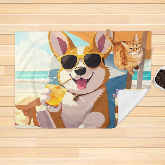 Mia Flanner Blanket for pets