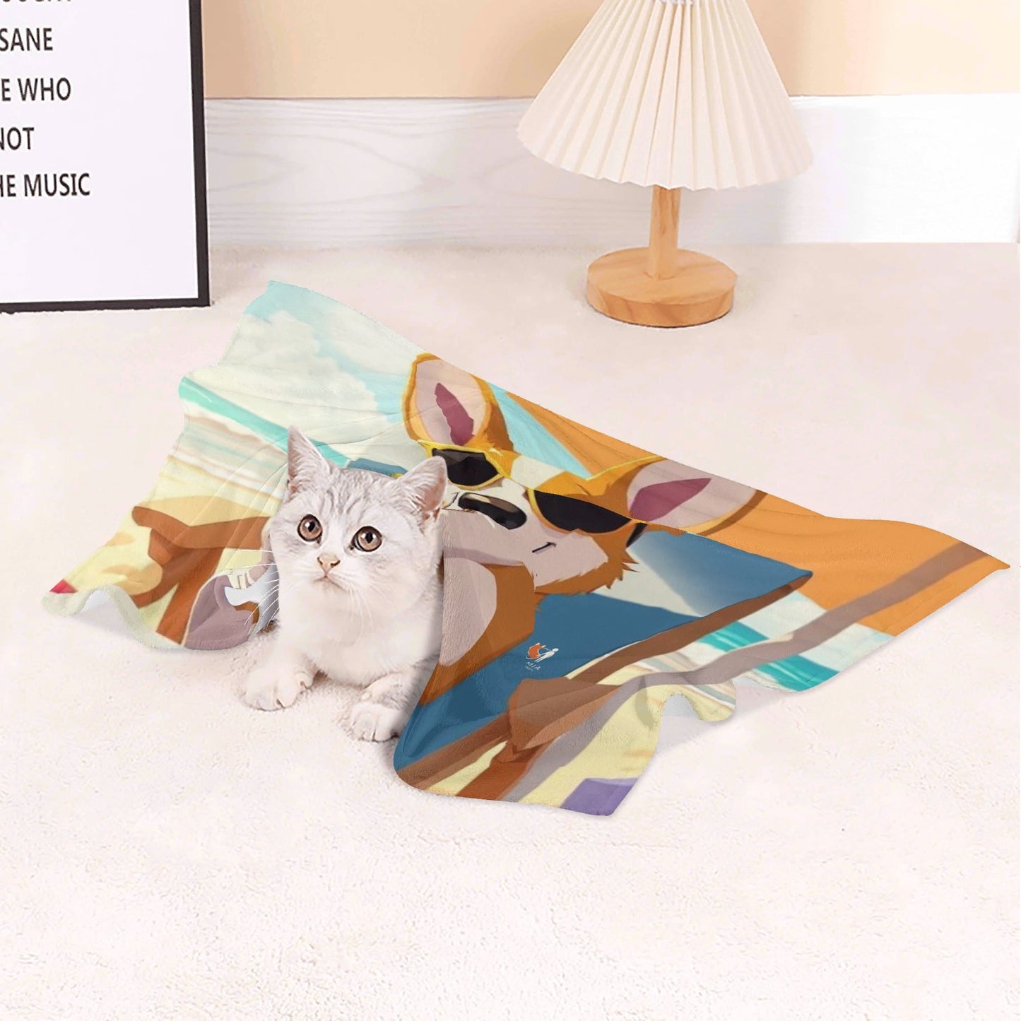 Mia Flanner Blanket for pets