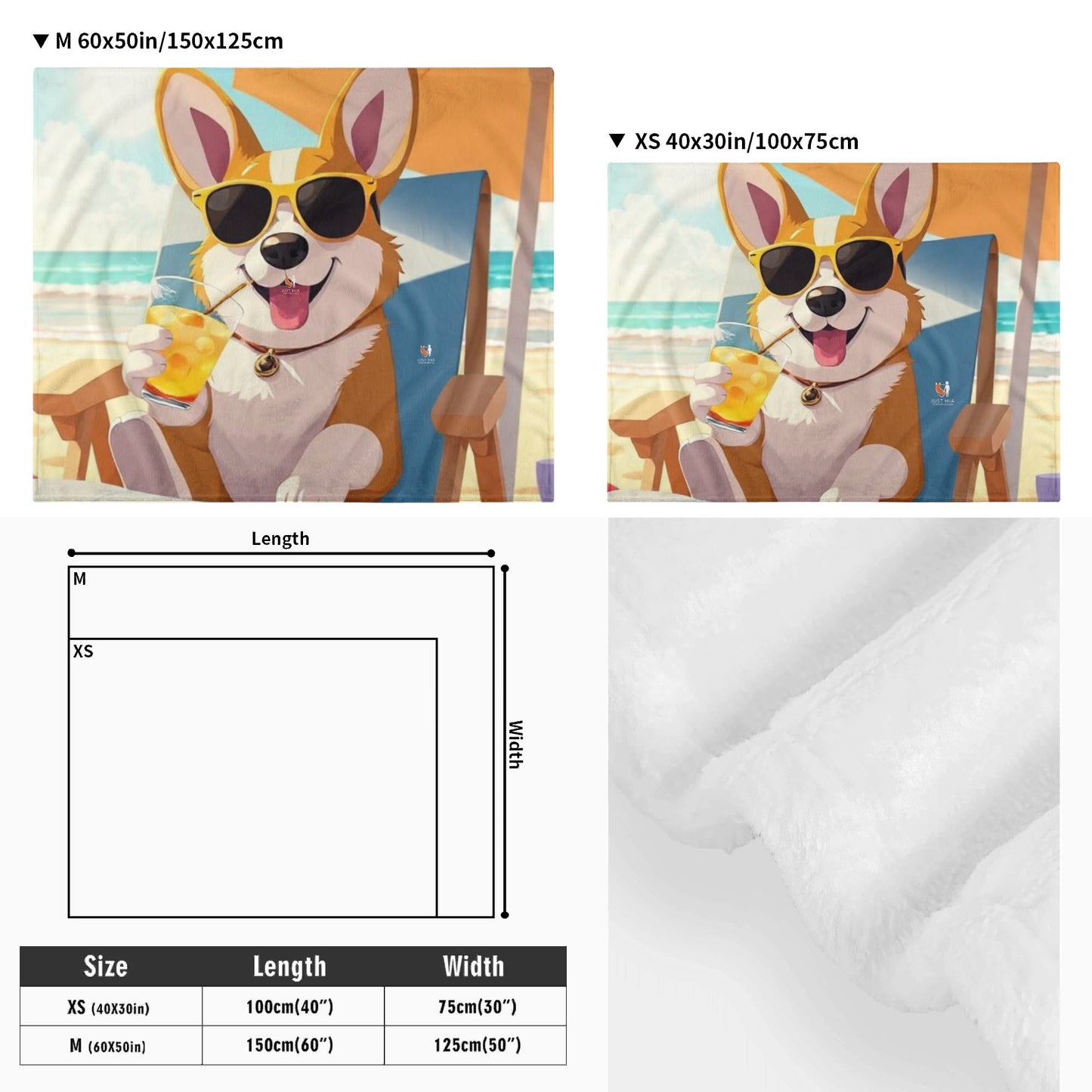 Mia Flanner Blanket for pets