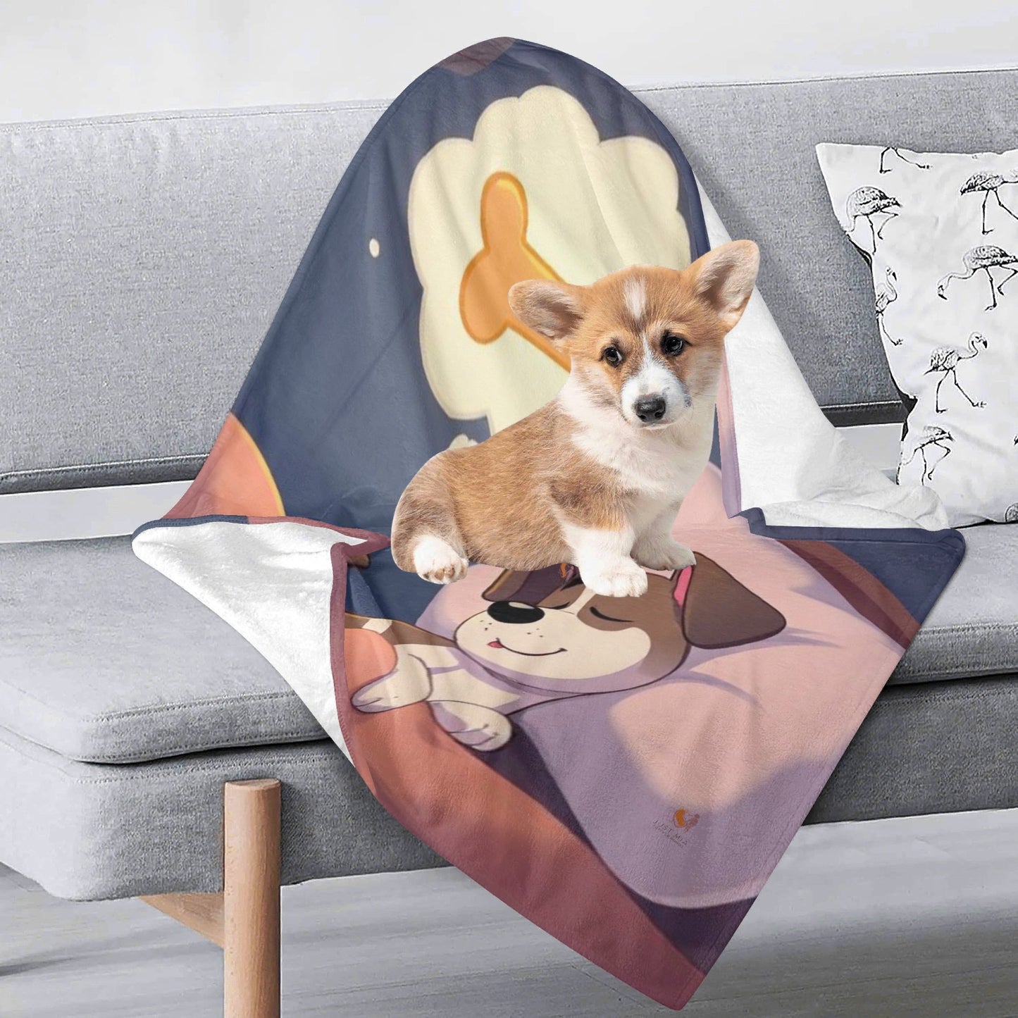 Mia Flanner Blanket for pets