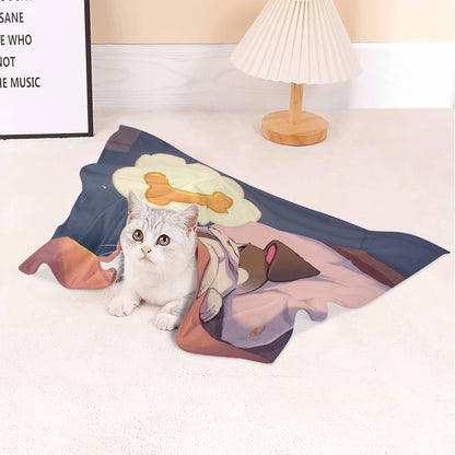 Mia Flanner Blanket for pets