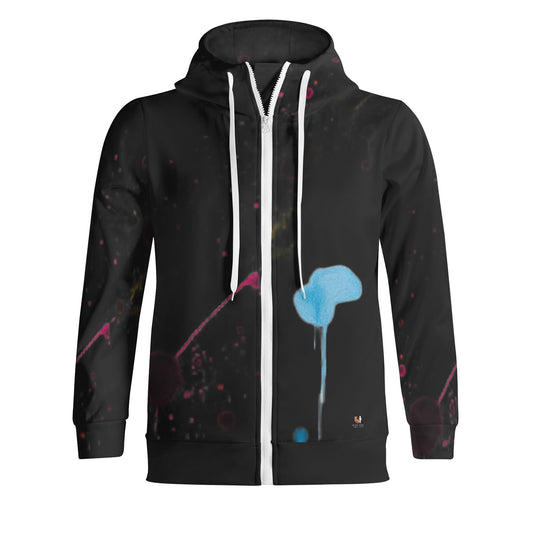 Mia Adult Full Zip Turtleneck Hoodie