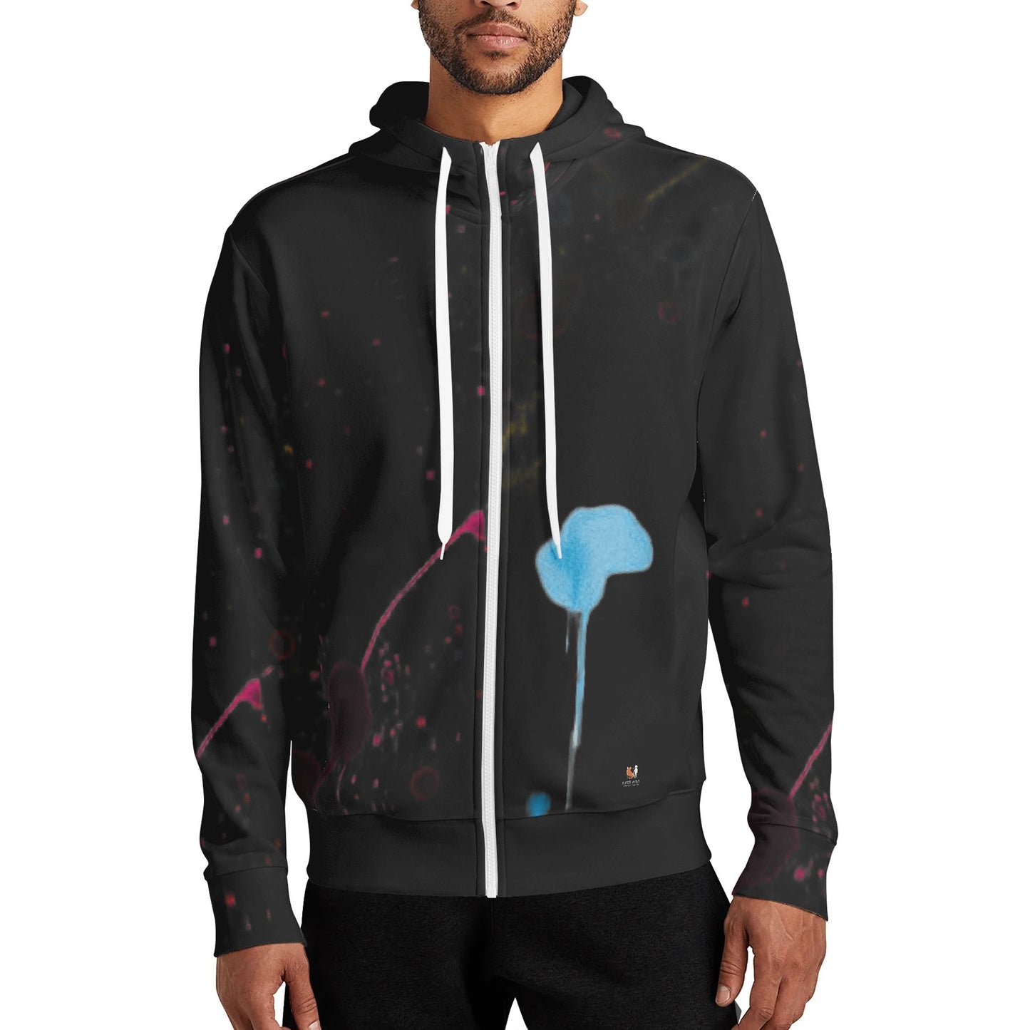 Mia Adult Full Zip Turtleneck Hoodie