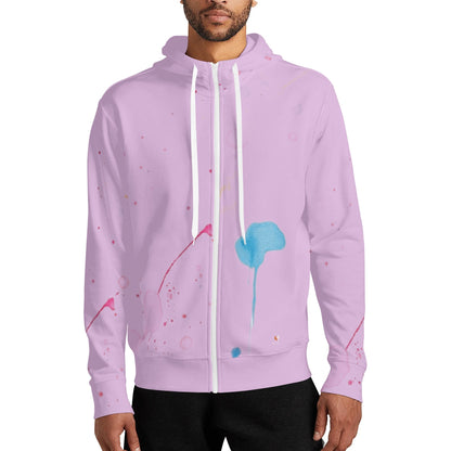 Mia Adult Full Zip Turtleneck Hoodie