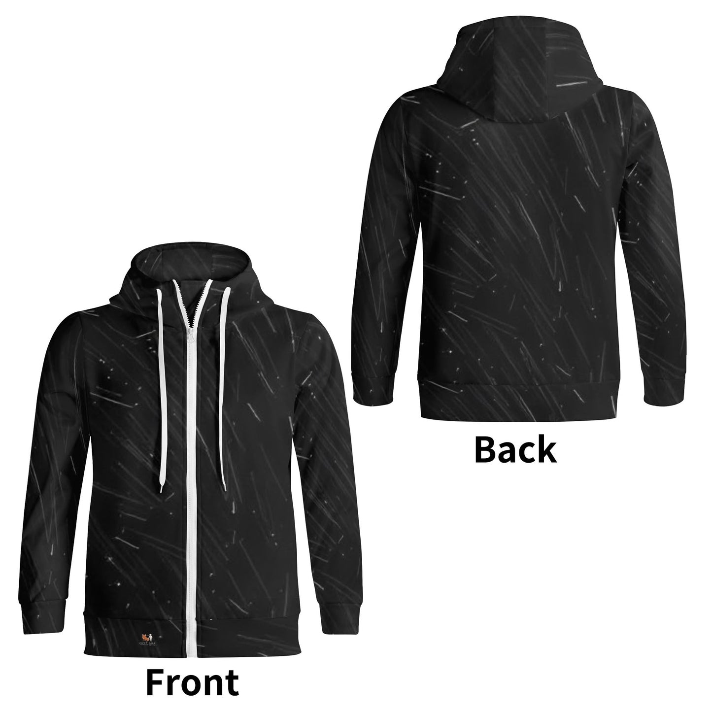 Mia Adult Full Zip Turtleneck Hoodie