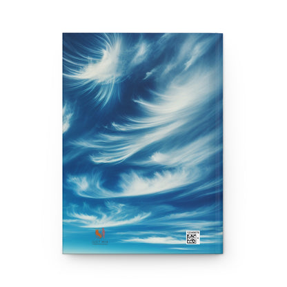 Believe in Yourself Hardcover Journal - Motivational Daily Planner with Sky Design