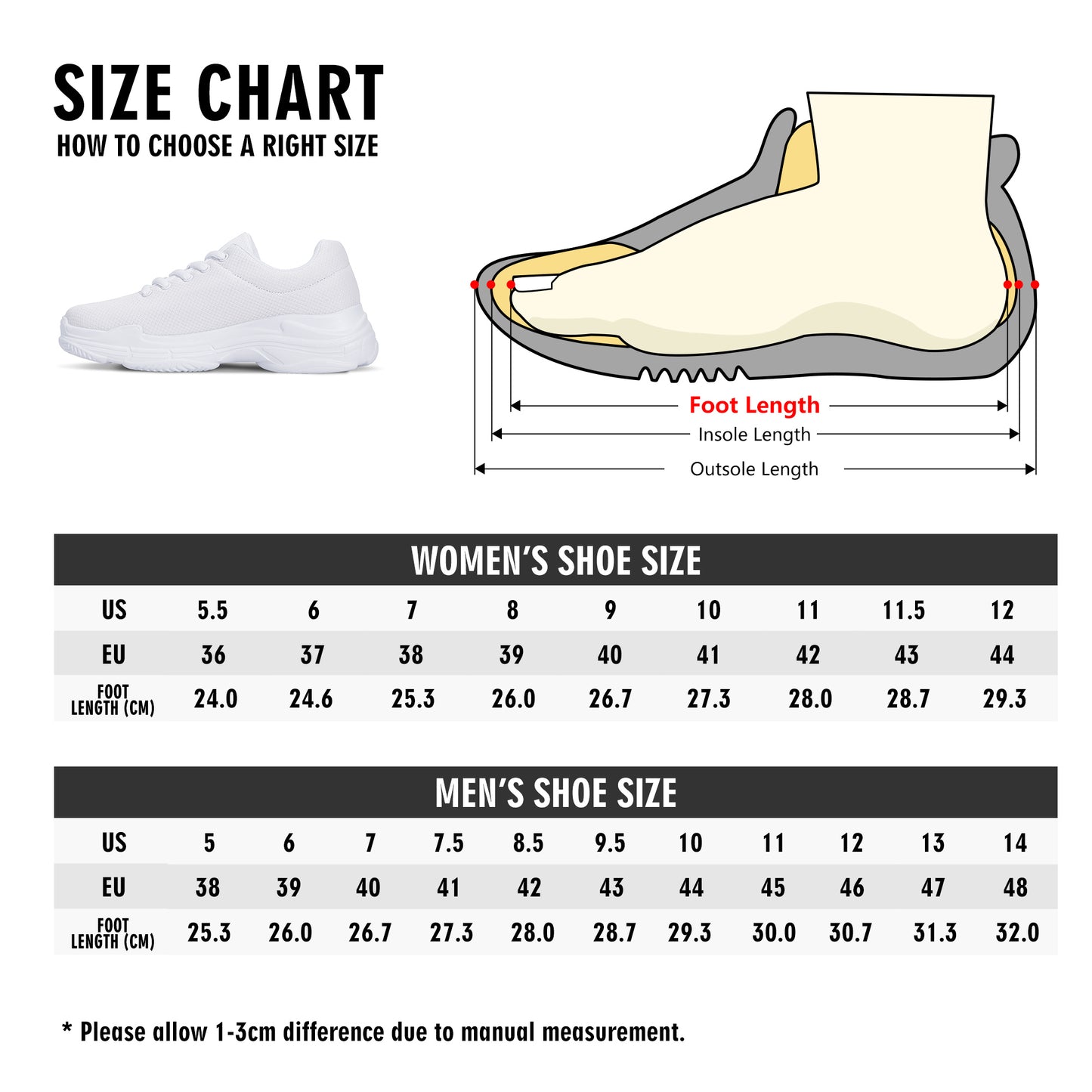 Mia Soulmate Womens Chunky Sneakers