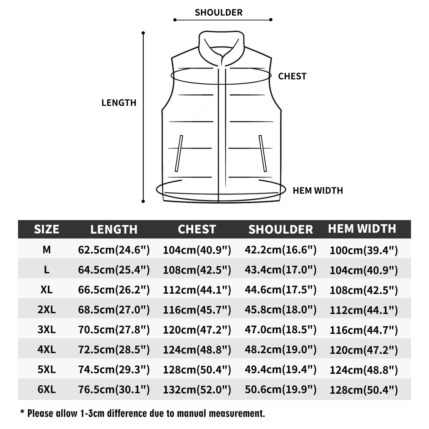 Zip Up Puffer Vest by Mia