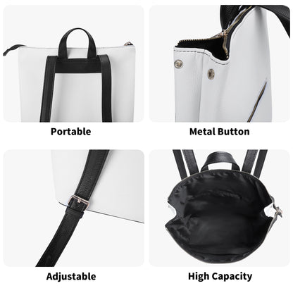 Leather Leisure Backpack by Mia