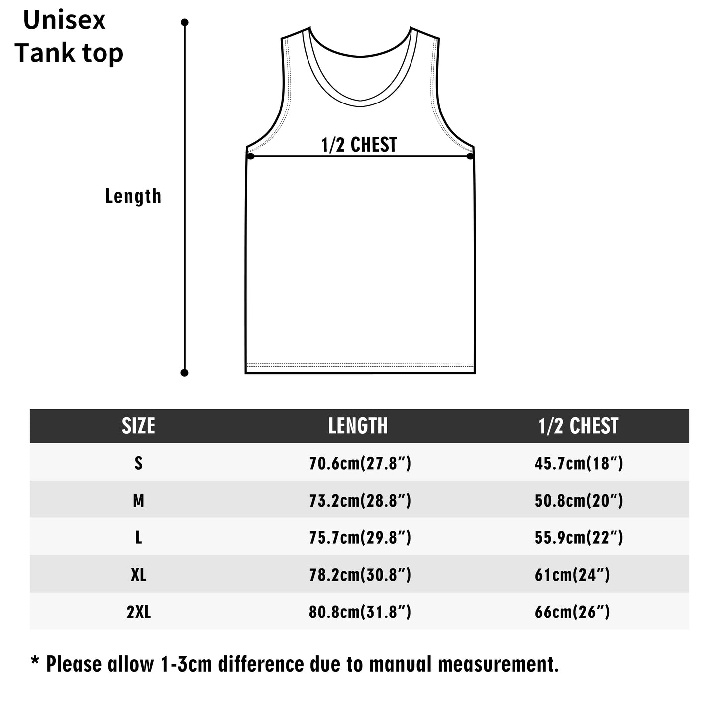 Mia Unisex Basic Tank Top – Effortless Style, Everyday Comfort