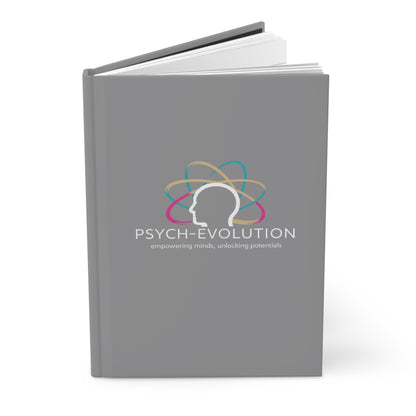 Empowering Minds Hardcover Journal - Psych-Evolution by Mia