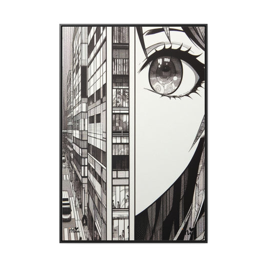Mia Gallery Canvas Wraps, Vertical Frame