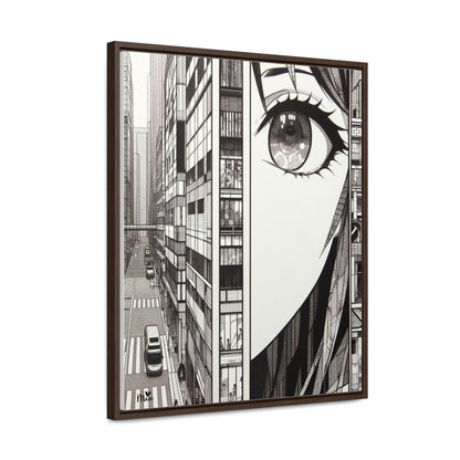 Mia Gallery Canvas Wraps, Vertical Frame